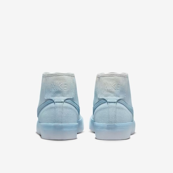 Nike SB BLAZER COURT MID PREMIUM Celestine Blue Men’s sneakers - athletic shoes - Picture 13 of 16